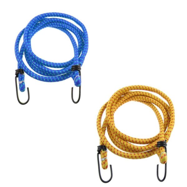 High Strength Stretchable Elastic Rope/Bungee (Pack of 3 Ropes)