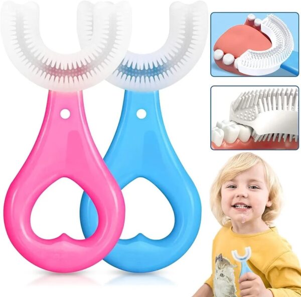 U Shaped Baby Toothbrush 3