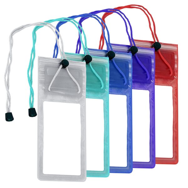 Waterproof Sealed Mobile Pouch PVC Transparent Rain Protection Mobile Cover