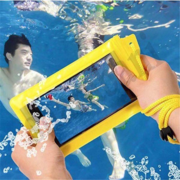 Waterproof Sealed Mobile Pouch PVC Transparent Rain Protection Mobile Cover