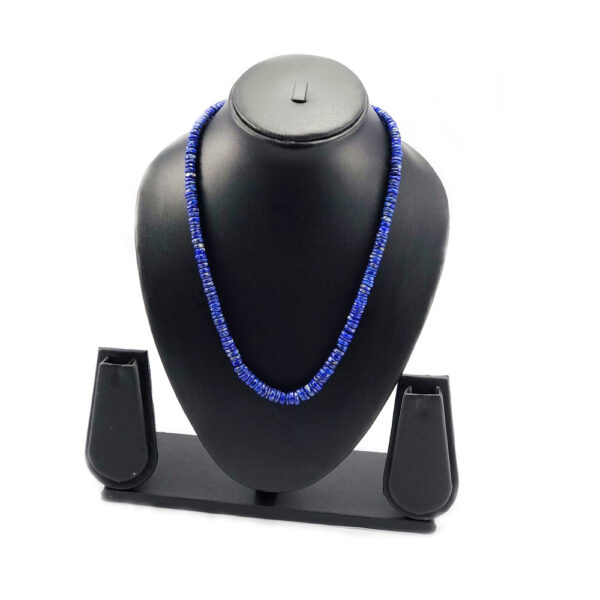 Lapiz Lazuli Tyre Shape Necklace