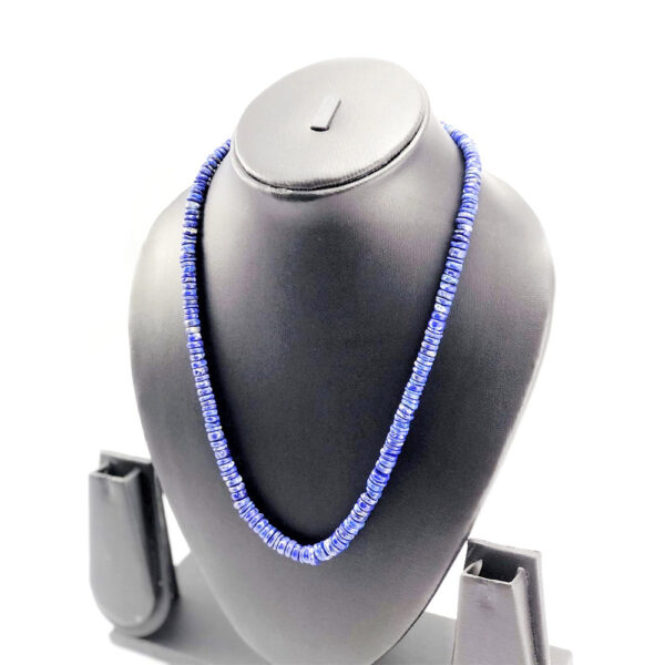 Lapiz Lazuli Tyre Shape Necklace